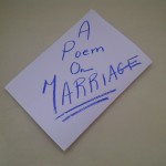 Poem on Marrriage picture