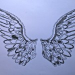 WIngs of Angel Calligraphy