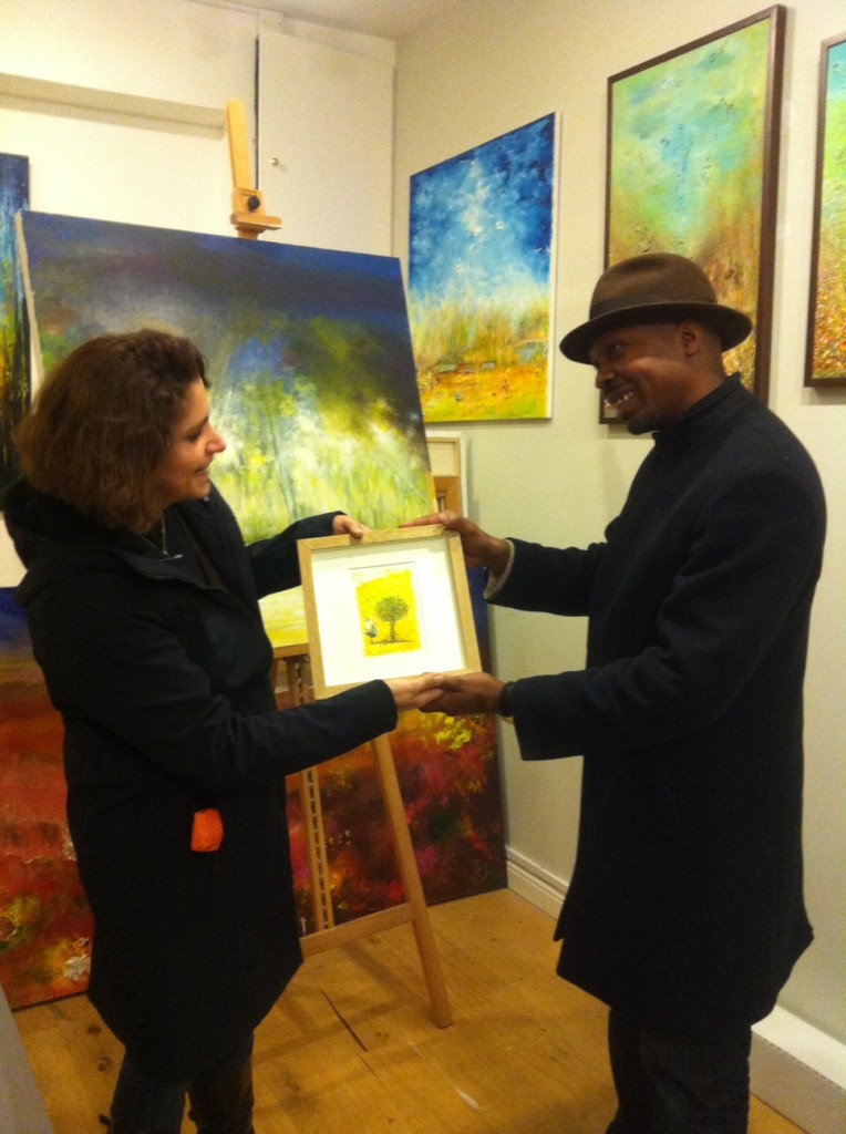 Lanre and I and "The Tree of Life"